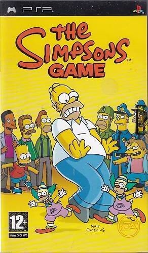 The Simpsons Game - PSP Spil (B Grade) (Genbrug)